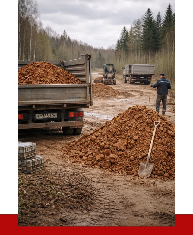 Глина и суглинки в Таре от 4630 р. за куб | ПРОНЕРУДТар