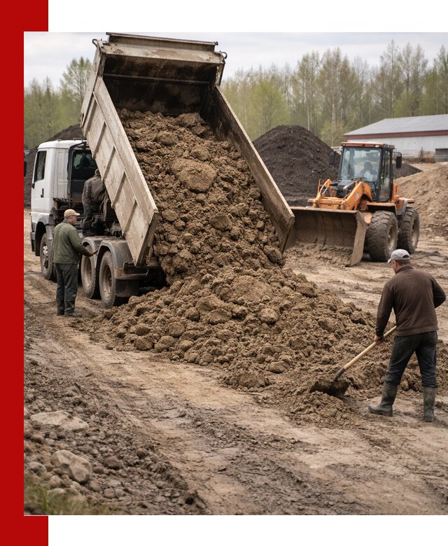 Доставка глин и суглинков в Таре оптом и вкрай