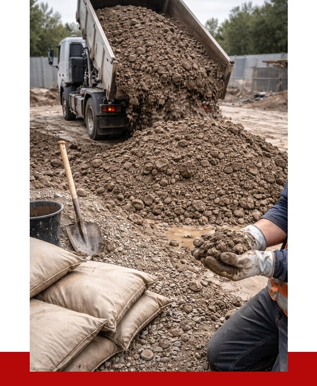 Купить глина для засыпки в Таре от 1235 р. за куб | ПРОНЕРУДТар