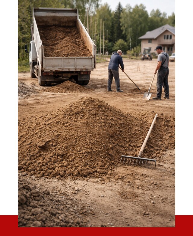 Суглинок для планировки в Таре с доставкой от 4321 р. | ПРОНЕРУДТар