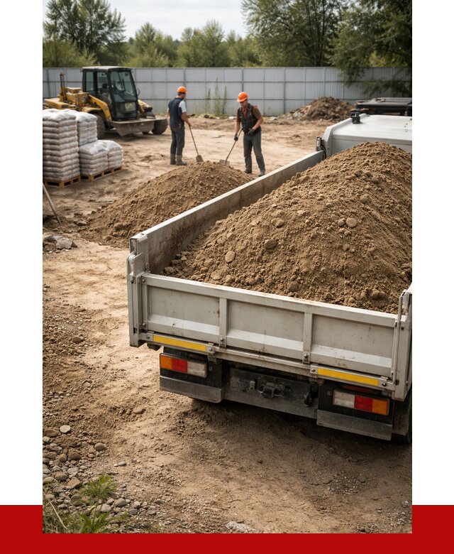 Супесь с доставкой в Таре от 2521 р. за куб | ПРОНЕРУДТар