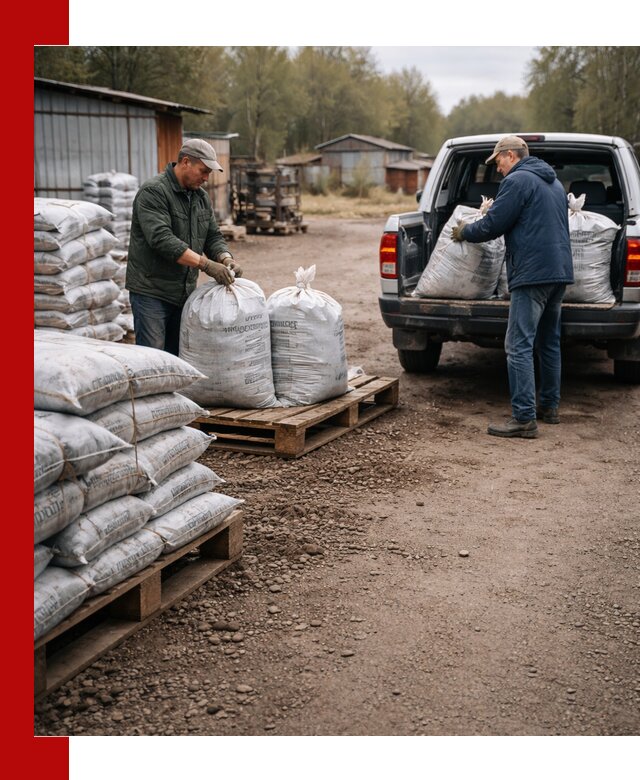 Купить конский навоз в мешках с доставкой в Таре