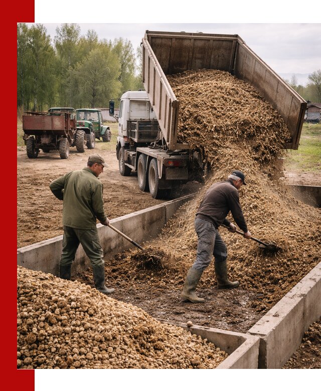 Куриный помет с доставкой в Таре оптом и в розницу