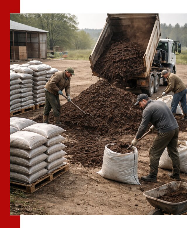 Доставка компоста оптом и в розницу в Таре