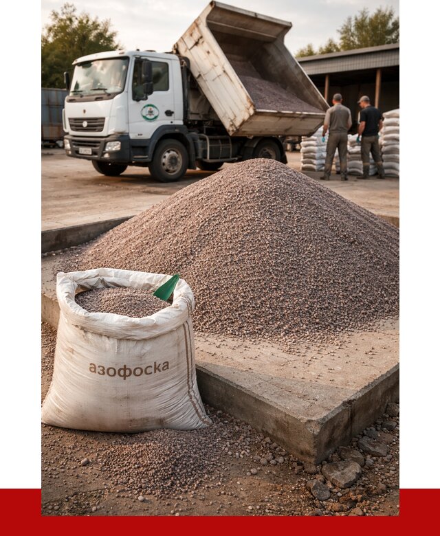 Купить азофоска в Таре с доставкой от 1235 р. за куб | ПРОНЕРУДТар