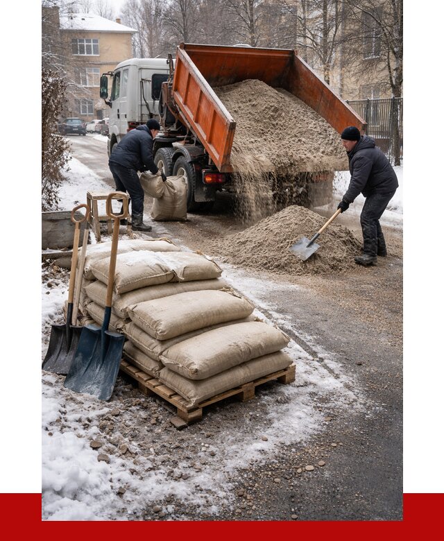 Противогололедные материалы оптом в Таре от 4321 р. | ПРОНЕРУДТар