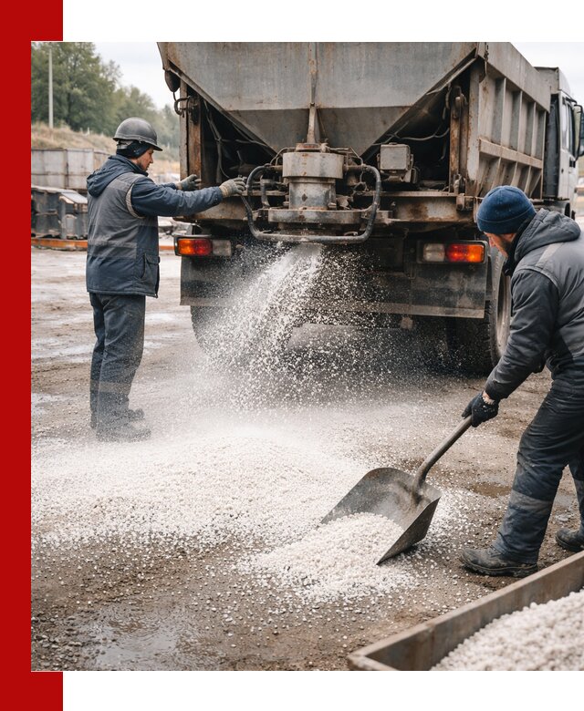 Доставка и продажа хлористого кальция в Таре