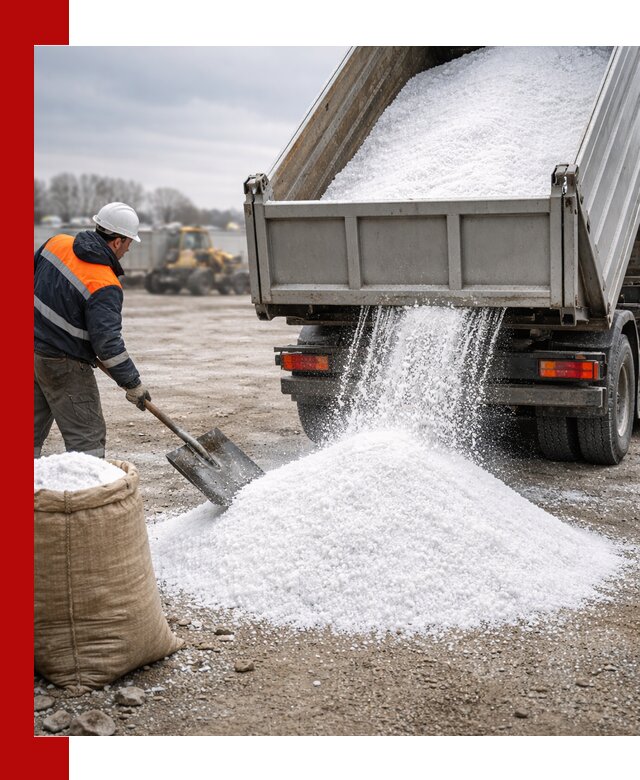 Поставка хлористого натрия оптом и в розницу в Таре