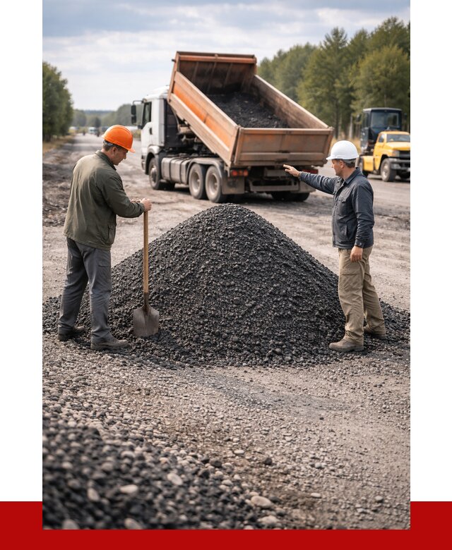 Купить асфальтовую крошку для дорог в Таре от 4321 р. | ПРОНЕРУДТар