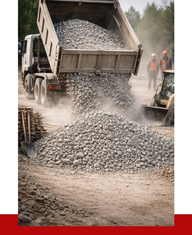 Купить дробленый бетон в Таре от 1749 р./куб | ПРОНЕРУДТар