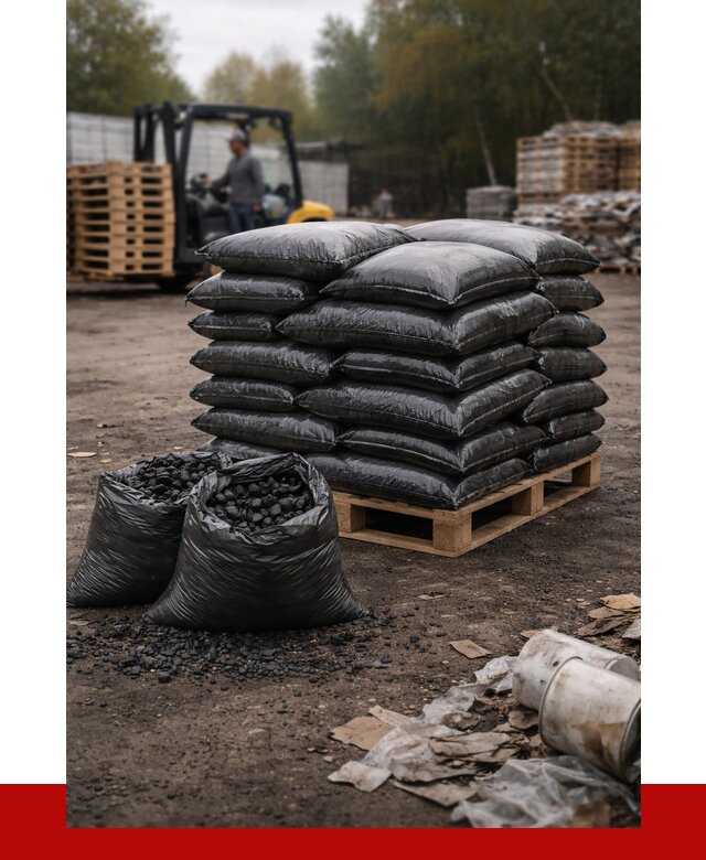 Купить уголь в мешках с доставкой в Таре от 7716 р. | ПРОНЕРУДТар