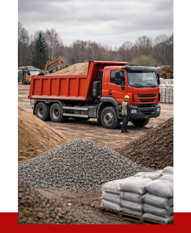 Доставка самосвалом 25 кубов в Таре от 7716 р. | ПРОНЕРУДТар