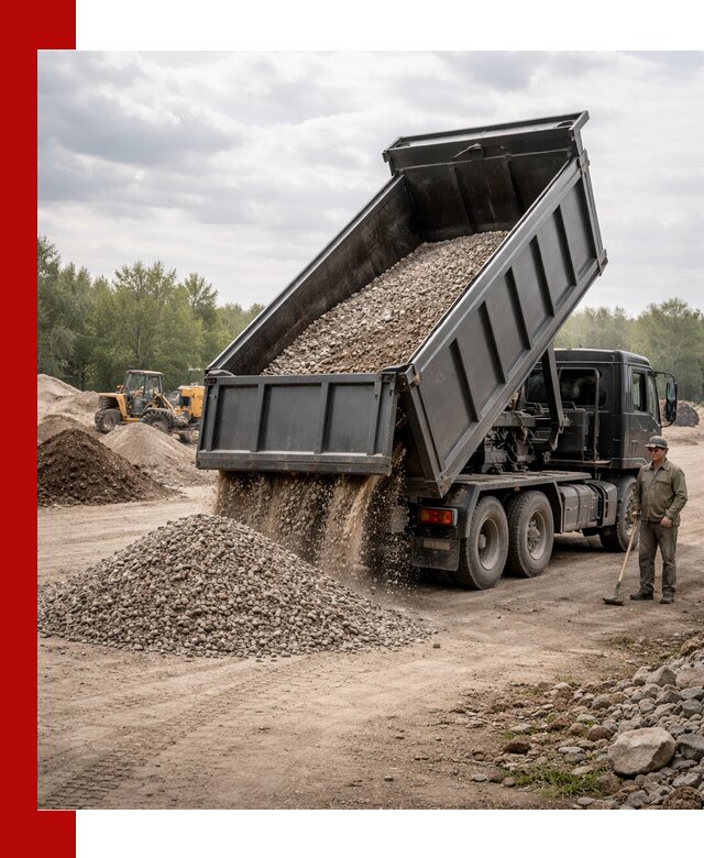 Доставка самосвалом 30 м3 по выгодным ценам в Таре