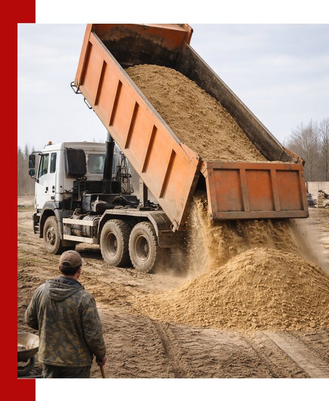 Аренда самосвала 20 тонн для перевозки грузов в Таре
