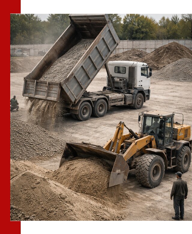 Перевозка сыпучих грузов самосвалами и бортовыми в Таре