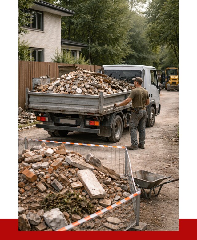 Вывоз строительного мусора с погрузкой в Таре от 7716 р | ПРОНЕРУДТар