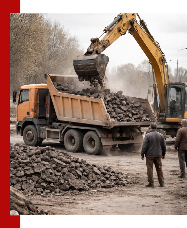 Вывоз асфальта и асфальтового покрытия в Таре