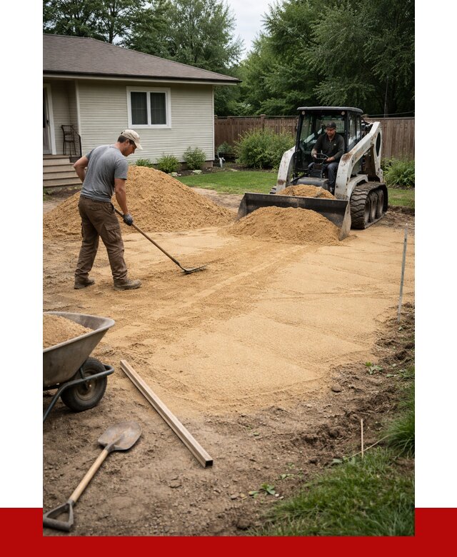 Отсыпка участка песком в Таре, от 2572 р., ПРОНЕРУДТар