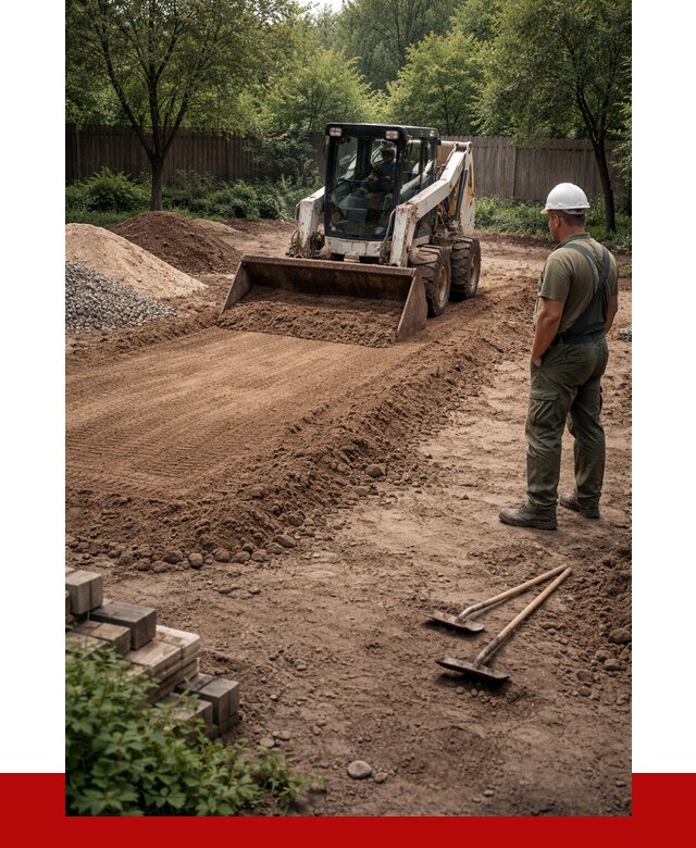 Выравнивание участка под ключ в Таре от 3601 р. | ПРОНЕРУДТар